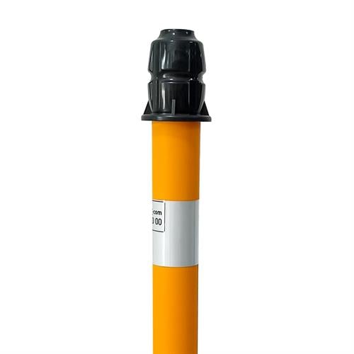 Dubalı Sarı Uyarı Dikmesi, 2 Reflektifli - 100 x 6 cm