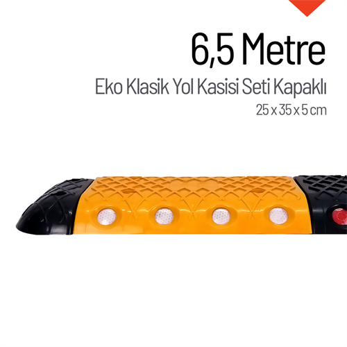 EKO Klasik Yol Kasisi Kapaklı Set - 6,5 Metre