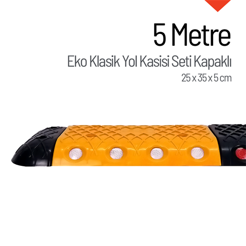 EKO Klasik Yol Kasisi Kapaklı Set - 5 Metre