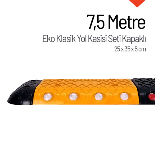 EKO Klasik Yol Kasisi Kapaklı Set - 7,5 Metre 