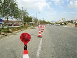 Eko Trafik Konisi 75 cm Ağırlıklı - Reflektifli Trafik Dubası