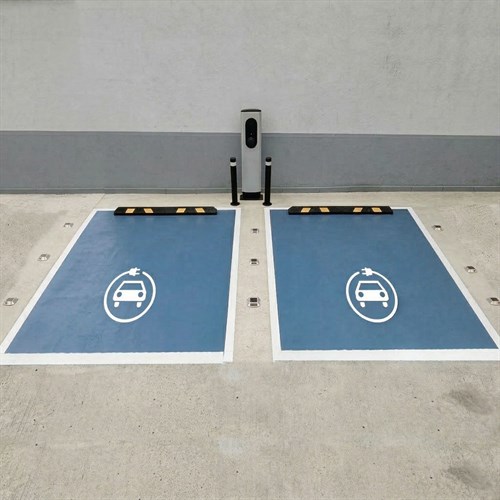 Elektrikli Araç Şarj Alanı Trafik ve Güvenlik Ekipmanları