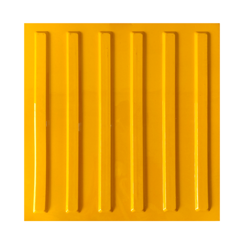 Engelli Takip Yüzeyi 40x40cm Çizgili