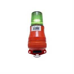 Audio-Visual Warning Device for Handicapped Toilets and Baths