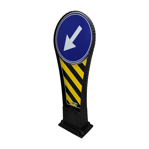 Flexible Island Bollard 400 x 1000 mm