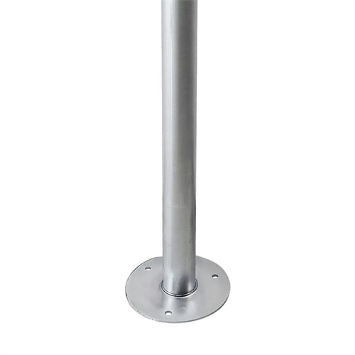 Galvanized Signboard Pole 2,5 m with Flange