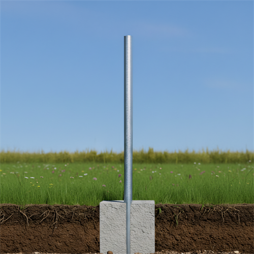 Galvaniz Yuvarlak Direk 2,5 metre