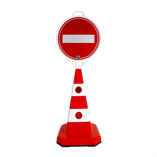 Girilmez Yuvarlak Ultra Levha Tek Taraf Baskı Ø 38 cm