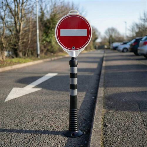 Girilmez Yuvarlak Ultra Levhalı Delinatör Seti Siyah