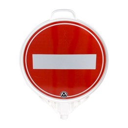 Girilmez Yuvarlak Ultra Levhalı Sarı Delinatör Seti