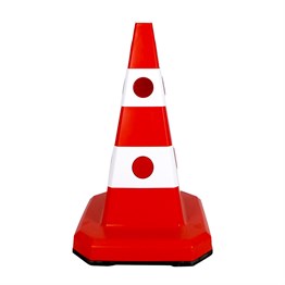 Girişi Olmayan Yol Levhalı Tek Taraf Baskı Ultra Kedi Gözlü Trafik Koni Seti Trafik Dubası