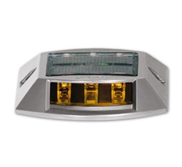 10lu Set Sarı Solar Yol Butonu 3x3 Ledli