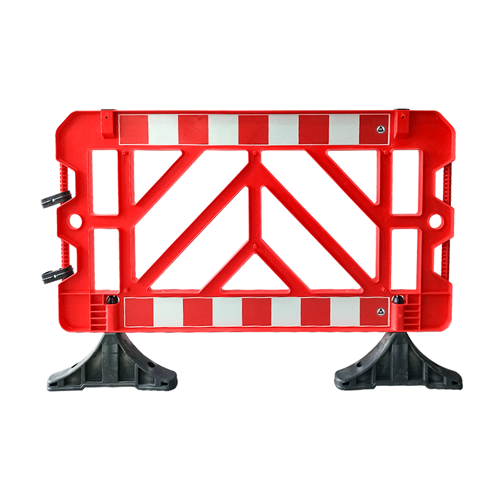 50-Pack Red Safety Barrier 150 x 100 cm