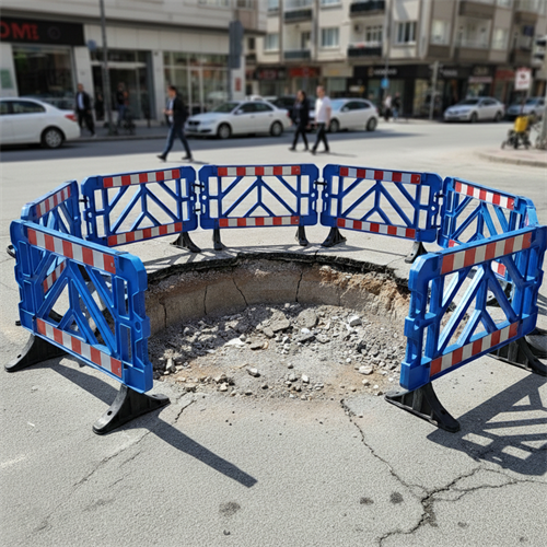 Safety Barricadeı Blue  150 x 100cm