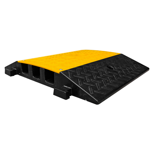 Kablo Kanallı Hız Kesici 3 Kanallı Yol Kasisi 60 x 50 x 7,5 cm