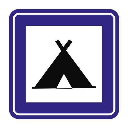 Kamp Yeri Levhası B-33