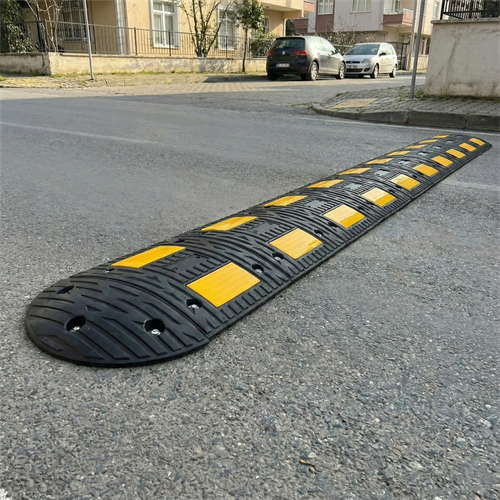 Kauçuk Hız Kesici Set Kapaklı, Yol Kasisi 10 metre - EKO