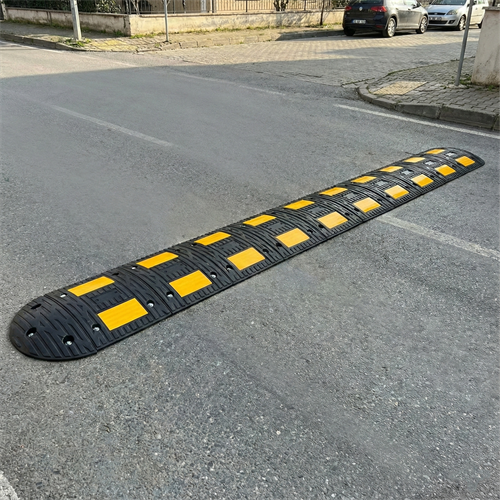 Kauçuk Hız Kesici Set Kapaklı, Yol Kasisi 3,5 metre - EKO