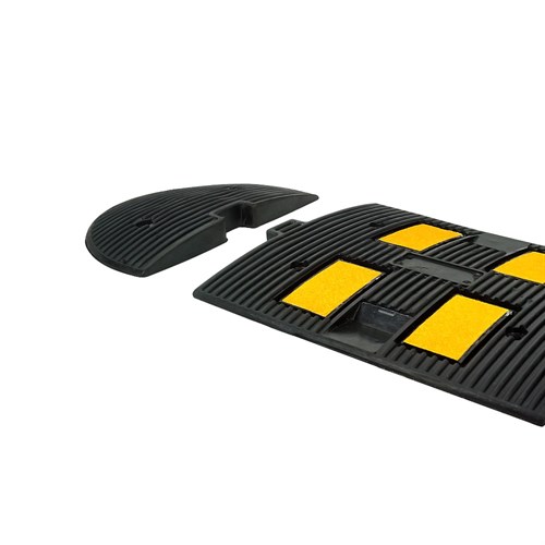 Kauçuk Hız Kesici, Yol Kasisi 4 Bantlı - 5,5 Metre Set