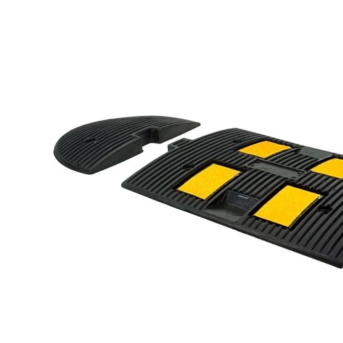 Kauçuk Hız Kesici, Yol Kasisi 4 Bantlı - 4,5 Metre Set