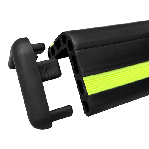 Rubber Corner Guard Set (100 x 8 x 8 cm + 2 End Caps)