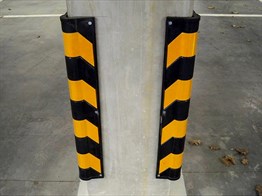 Kauçuk Otopark Köşe Kolon Koruyucu (Eko - Oval)