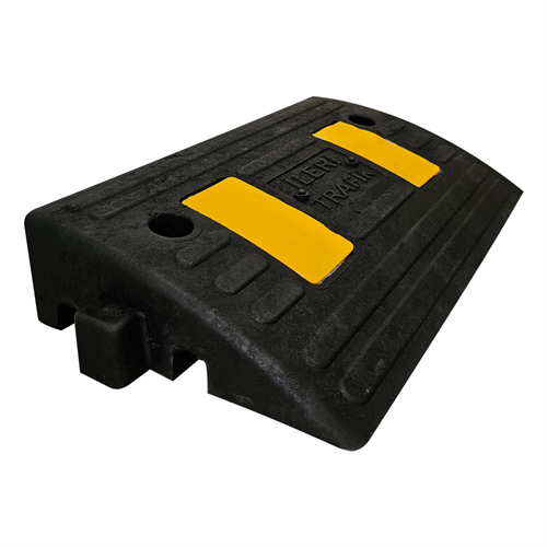 Rubber Cable Protector Parking Ramp 30 × 50 × 10 cm, 1-Meter Set