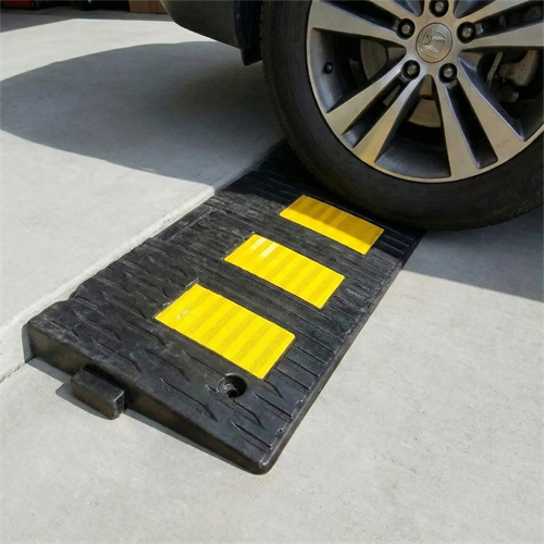 Kauçuk Rampa Set, Otopark Rampası, Kaldırım Rampası 50x30x4,5 cm - 3 Bantlı - 3 Metre