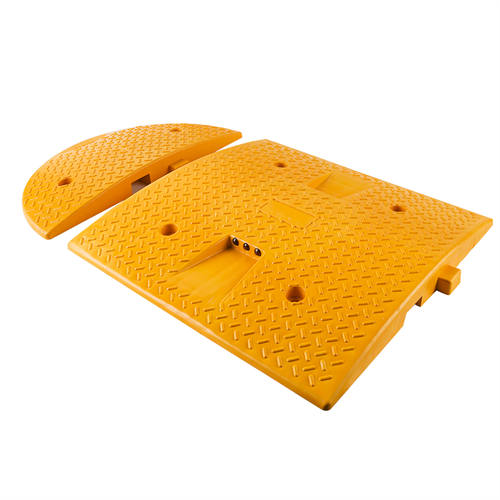 Kedi Gözlü Hız Kesici PPC 50 x 50 x 4,5 cm - Sarı