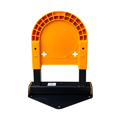 Kilitli Otopark Bariyeri 50 cm, Yatar U Tip Park Bariyeri (Baskılı)