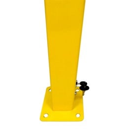 Key Lock Folding Parking Post, Lockable Parking Barrier