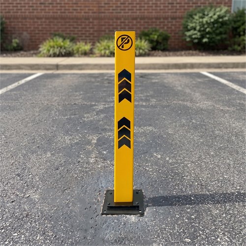 Lift-Off Locked Parking Barrier 75 cm Without Anchor