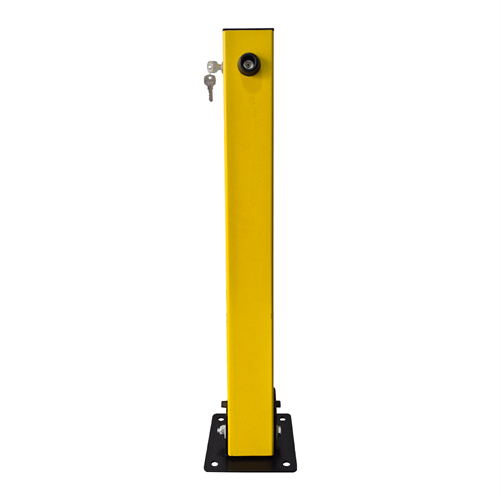 Kilitli Otopark Direği 75 cm, Yatar Tip Park Bariyeri