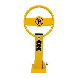 Kilitli Simit Otopark Direği 65 cm, Yatar Tip Park Bariyeri