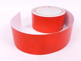 Kırmızı Reflektif Bant, Reflektif Şerit 5 cm x 10 m