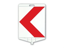 Klasik Kedi Gözlü Ağırlıklı Boş Levhalı Trafik Koni Seti Trafik Dubası (Dikdörtgen)