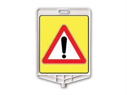 Klasik Kedi Gözlü Ağırlıklı Boş Levhalı Trafik Koni Seti Trafik Dubası (Dikdörtgen)