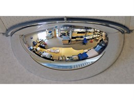 Half Safety Dome Mirror 80 Cm