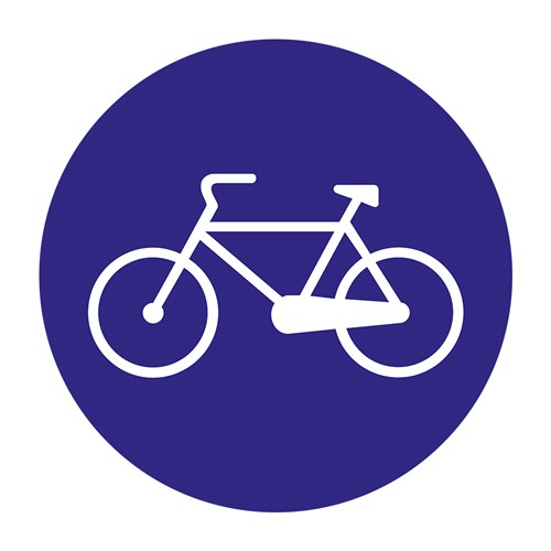 Mecburi Bisiklet Yolu Levhası TT-38a