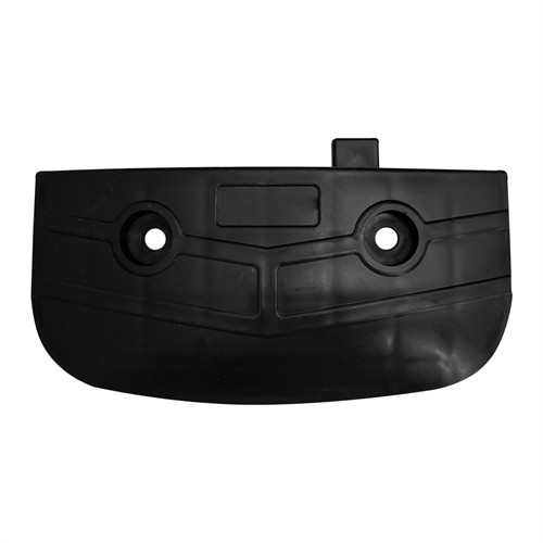 Mercekli Klasik Hız Kesici Kapağı 25 x 12 x 3,5 cm - Siyah