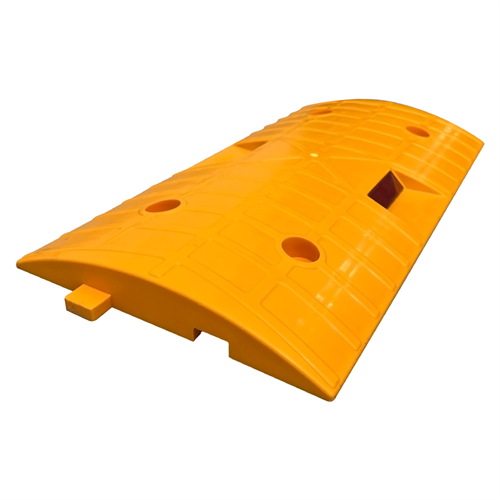 Mercekli Klasik Hız Kesici 25 x 50 x 3,5 cm - Sarı