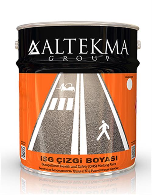 Mini Yol Çizgi Boyası, Şerit Boyası 20 kg Mavi
