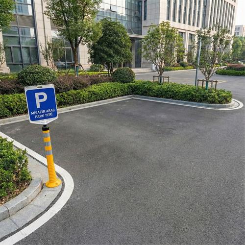 Misafir Araç Park Yeri Çift Taraf Baskı Sarı Delinatör Seti