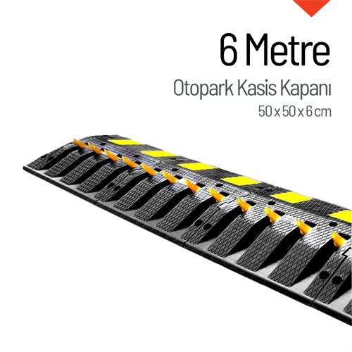Otopark Kasis Kapanı 50 x 50 x 6 cm 6 Metre