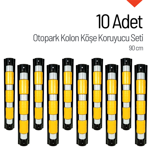 Otopark Kolon Köşe Koruyucu 10`lu Set