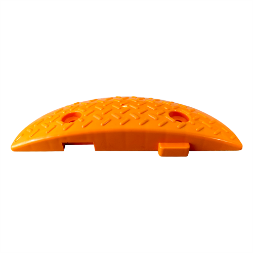 Oval Plastik Hız Kesici Kapağı 30 x 10 x 4 cm - Sarı
