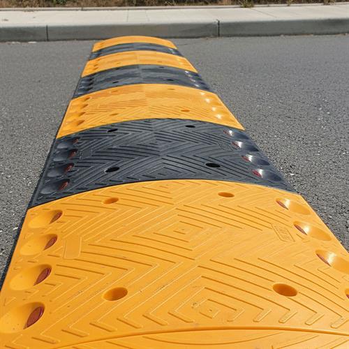 Oval Hız Kesici PPC, Kapaklı Yol Kasisi Set - 9 Metre