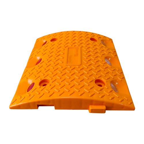 Oval Plastik Hız Kesici 30 x 33 x 4 cm Sarı