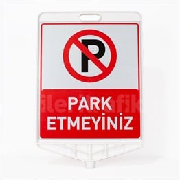 Park Etmeyiniz Uyarı Levhalı Delinatör Seti