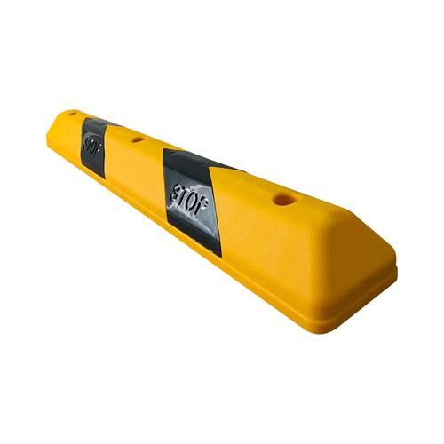 10lu Plastik Oto Park Araç Stoperi 110 cm Sarı-Siyah